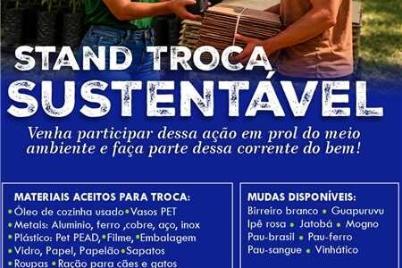 Troca Sustentável incentiva reciclagem e distribuição de mudas em Ilhéus