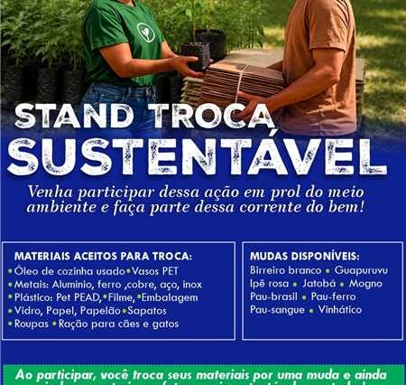Troca Sustentável incentiva reciclagem e distribuição de mudas em Ilhéus
