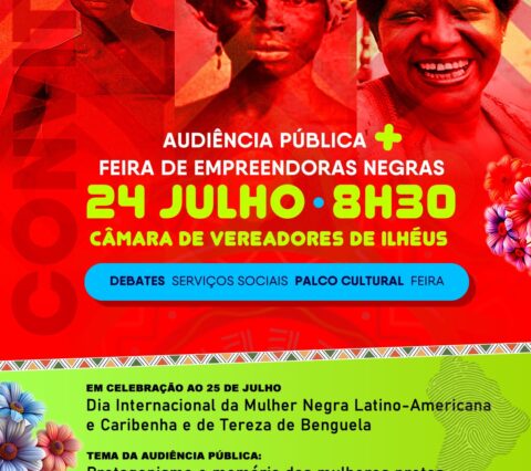 Câmara de Ilhéus celebra mês das mulheres negras com feira de empreendedoras e audiência pública