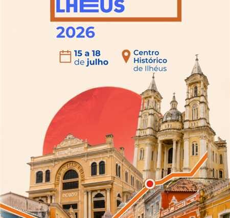 Festival de Inovação 2026 leva programação gratuita ao Centro Histórico de Ilhéus
