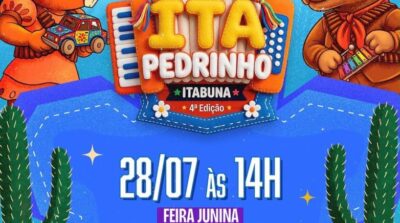 Ita Pedrinho 2026 promete uma tarde de diversão, cultura e tradição para a criançada