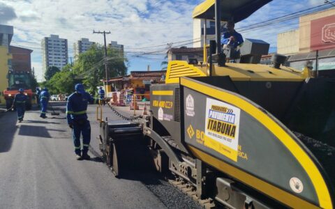 Programa Pavimenta Itabuna avança e atinge 39 ruas em diversos bairros da cidade