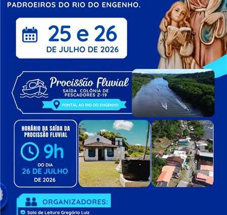 Rio do Engenho celebra Padroeiros Senhora Santana e São Joaquim