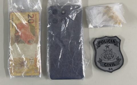 Homem é preso em flagrante por tráfico de drogas em Itabuna