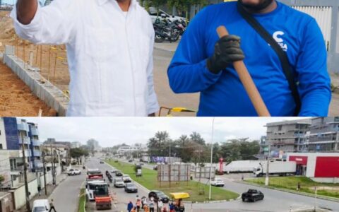 Bebeto acompanha andamento das obras da BA-001 e situação dos cabaneiros de Ilhéus