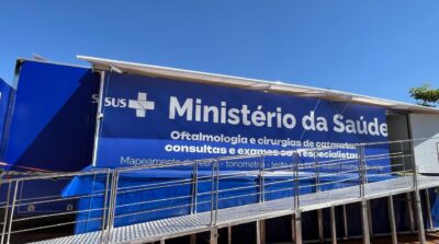 Representante do Ministério da Saúde visita Carreta de Saúde da Mulher em Itabuna (BA)