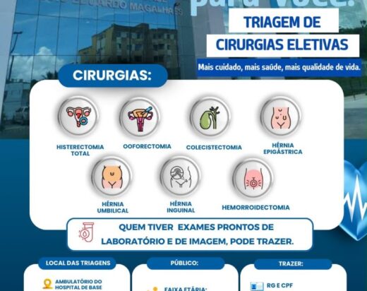 Hospital de Base altera para esta segunda-feira início do mutirão de cirurgias eletivas e amplia acesso de pacientes da macrorregião sul da Bahia