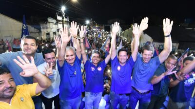 ACM Neto em Amargosa: ‘Mar Azul’ toma conta de reduto petista e confirma sentimento de mudança na Bahia