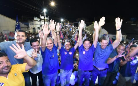 ACM Neto em Amargosa: ‘Mar Azul’ toma conta de reduto petista e confirma sentimento de mudança na Bahia