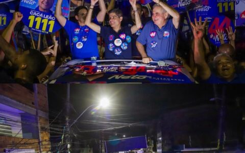 ACM Neto participa de caminhada em Plataforma e São João do Cabrito, no Subúrbio de Salvador