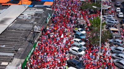 Em caminhada lotada do Time de Lula em Paulo Afonso, Jerônimo crava: “Isso aqui é data povo”