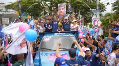 Em contagem regressiva pela mudança, Itabuna sai às ruas em grande carreata do 44 com ACM Neto