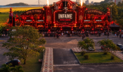 Halloween infame - psycho circus transforma Ilhéus em um cenario de horror, musica e experiências imersivas