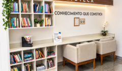 Livros doados por colaboradores ganham espaço e passam a circular pelo Hospital Ortopédico do Estado da Bahia