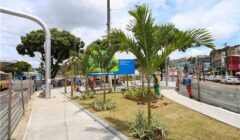 Prefeitura de Ilhéus entrega requalificação do canteiro central da Praça Cairu nesta sexta-feira