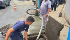 Prefeitura de Ilhéus mantém limpeza de bueiros e reforça equipes durante período de fortes chuvas
