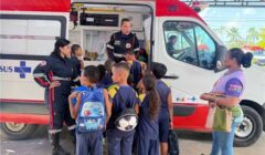Projeto Samuzinho na Escola recebe estudantes na sede do SAMU de Ilhéus