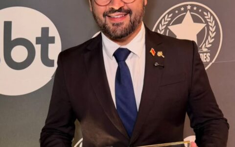 Valderico Junior recebe Prêmio Personalidades da TV Aratu por trabalho à frente de Ilhéus
