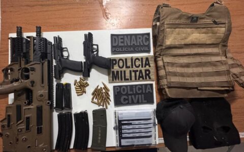 Ação integrada das Polícias Militar e Civil apreende dois fuzis em Porto Seguro