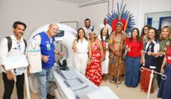 Estado entrega novo tomógrafo para HRDLEM e assina ordem de serviço para construção de cinco Unidades Básicas de Saúde Indígena