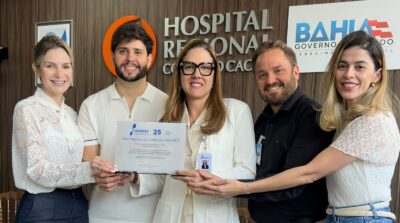 Hospital Regional Costa do Cacau celebra 25 anos da Fundação Fabamed