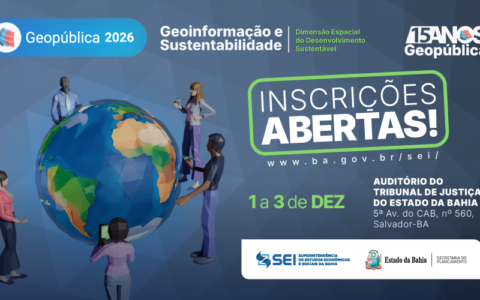Inscrições abertas para a 15ª edição do Geopública