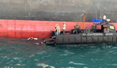 Salvador : PF e PM localizam grande quantidade de droga escondida em navio com destino à Europa