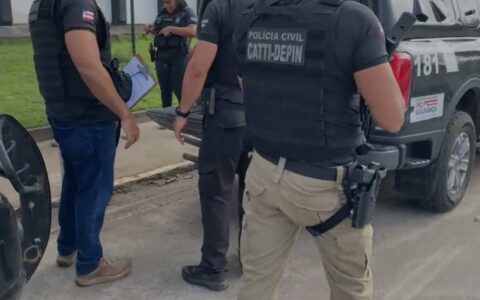 Polícia Civil cumpre mandado de busca e apreensão durante desdobramento da Operação Raízes Cortadas em Ilhéus