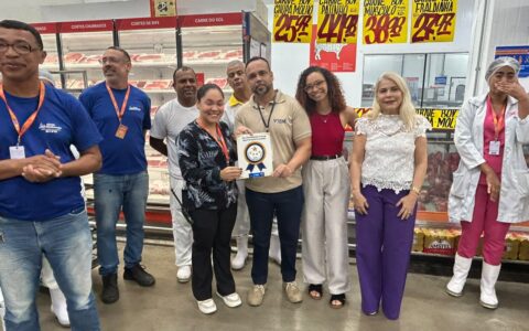 Prefeitura de Itabuna concede a supermercado Selo 5 Estrelas por Boas Práticas em Manipulação de Carnes   