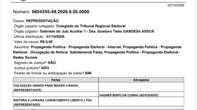 TRE-BA determina retirada imediata de reportagem do ICL contra ACM Neto e aponta “grave descontextualização dos fatos” às vésperas da eleição